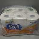 Scott ComfortPlus Toilet Paper, 12 Double Rolls, 231 Sheets per Roll, Septic-Safe, 1-Ply Toilet Tissue