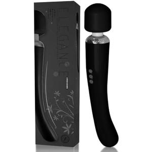 Metooka Therapeutic Cordless Massager - Powerful Massage Tool Handheld 8 Speeds 20 Patterns - Rechargeable Hand Massagers for Sore Muscles - Hand Held Massage Tool for Neck & Back