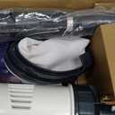 Pool Vacuum for Above Ground Pool, JESIMAIK 18.5 GPM Powerful Suction Handheld Pool Vacuum, 60min Runtime,Telescopic Pole Cordless Pool Vacuum for Above/Inground Pool, Spas, Hot Tubs Cleaning