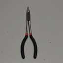 11 Inch Long Reach Pliers, Heavy Duty Long Reach Needlenose Pliers Work with Delicate or Difficult-to-Reach Pieces Non-Slip Grips Ideal for Mechanics, Technicians(SIZE:Straight)