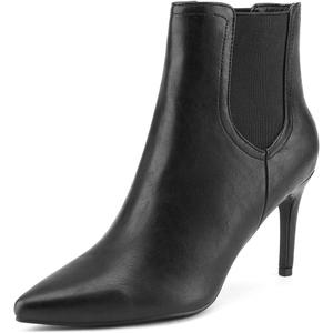 DREAM PAIRS Women's Pointed Toe Stiletto High Heel Ankle Booties, 9 B(M) US Kizzy-1