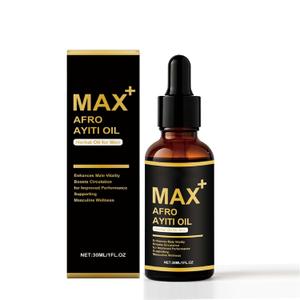 Max+ Afro Ayiti Oil, Natural Herbal Oil