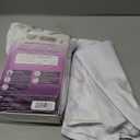 Set of 4 Standard/Queen AllerEase Pillow Protectors - Temperature Balancing, Allergist Recommended - Premium Breathable, Zippered Protectors (White)