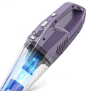 Handheld Vacuum Cordless,Car Vacuum Cleaner Portable Wireless with LED Light Washable HEPA Filter
