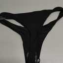 Palmipeta Sexy Brazilian Thong Bikini Sets for Women High Cut Leg Rise Two Pieces One Shoulder Swimsuit Cutout Bathing Suits Cute Black M Only 1