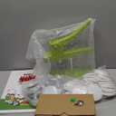 Button Maker Machine, 75mm(3 inch) DIY Pin Button Maker Press Machine Kit, Badge Button Press Machine Pin Maker Machine with Free 100pcs Button Parts & Pictures & Circle Cutter & Magic Book