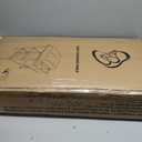 BEKA Diaper Changing Station, Portable Changing Table for Baby, Waterproof, Folding Portable Changing Station, Adjustable Height w/Organizer, Mobile Nursery Diaper Changing Table for Baby, Newborn (Dark Gray)