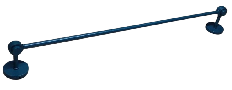 Allied Brass 28-in , Single Towel Bar, Blue