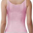 Shapewear Tummy Control Waist Cincher Breathable Corset Shapewear for Women Shaping Girdles for Waist and Abdomen (Pink, XL)