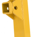 Skid Hitch Attachment, Receiver Hitch with Towing | Upgraded Heavy Duty Hitch Attachment, Max 20,000 lbs Towing Capacity, Yellow