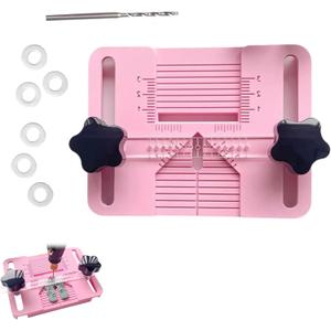 DZHPSRSZ Polymer Clay Earring Making Kit with Drill Guide, Polymer Clay Tools, Perfect DIY Starter Set for Jewelry Crafts