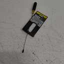 Klein Tools 608-8 Mini Flathead Screwdriver, 1/8-Inch Cabinet Tip with 8-Inch Round Shank, Made in USA (8-Inch Shank)