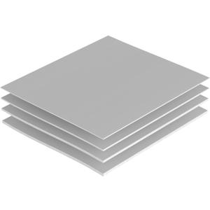 Thermal Pad, 14.8W/mK, 100x100mm (0.5mm+1mm+1.5mm+2mm) Highly Efficient Thermal Conductivity, Heat Resistant Silicone for Laptop Heatsink CPU GPU SSD RAM Cooler 4 Pack