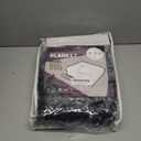 Electric Heated Blanket 72"x84" Full Size Flannel Heated Blanket, Cozy & Warm for All Night, 5 Heat Settings & 10 Hours Auto Off, Machine Washable, Black