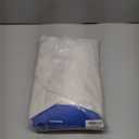 MIULEE Natural White Linen Curtains 80 Inch Length 2 Panels for Bedroom Living Room, Soft Thick Linen Textured Window Drapes Semi Sheer Light Filtering Back Tab Rod Pocket Burlap Look Decor