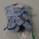 Waterproof Dog Raincoat,Full Coverage 4 Legs Dog Rain Jacket for Small Dogs,Pet Rain Coat with Hood,Reflective Strips&Leash Hole Outdoor Raincoat (Mediumfor Weight 5.1-8.1 lb, Blue)