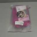 Bob Wig for Women|Short Wig Curly Wig for Women|Synthetic Bob Wig With Bangs for Daily Use (Rose Mixed Purple)