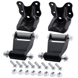 722-001 722-010 Rear Leaf Spring Shackles Hanger Brackets Repair Kit Compatible with 1986-2011 Ford Ranger,1998-2001 Mazda B2500, 1994-2010 Mazda B2300 B3000 B400