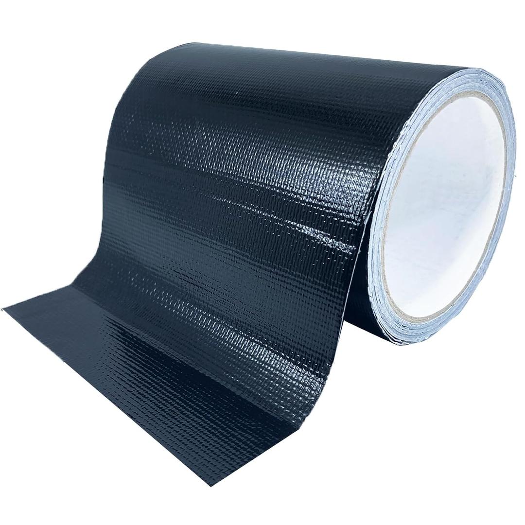 Waterproof Repair Tape for Awning, 5IN x 20FT Outdoor Canvas Tarp Repair Tape, Tent, Boat Covers, Canopy, Sail Tape, Tear Repair Patch Kit, Heavy Duty UVproof, Black