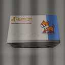 QUMY Dog Shoes for Large Dogs, Medium Dog Boots & Paw Protectors for Winter Snowy Day, Summer Hot Pavement, Water-Resistant in Rainy Weather, Outdoor Walking, Indoor Hard floors Skid-Resistant Sole Khaki (Size 6: 2.6''x3.0''(W*L) (Pack of 4)