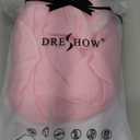 DRESHOW BQUBO 3 Pack Newborn Baby Swaddle Blanket with Hats Infant Adjustable Swaddling Wraps with Bear Ears Cap for 6-12 Lbs Newborns & 0-3 Months Girls Boys (3 Sets: Blankets + Bow Hats(white, Pink, Wine))