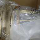 12 Pcs Pizza Stand Set: 4 Metal Stands, 4 Pizza Pans, 4 Spatulas for Weddings, Party(Gold,Round)