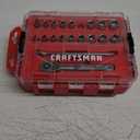 CRAFTSMAN Socket Set, SAE/Metric, 1/4" Drive, 20Piece (CMMT12008)
