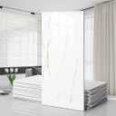 10 PCS Peel and Stick Backsplash,Self Adhesive Marble Wall Tile,PVC Wall Panels,3D Tiles for Bedroom,Bathroom,Living Room,Lobbies 23.6"x11.8" (Style5)