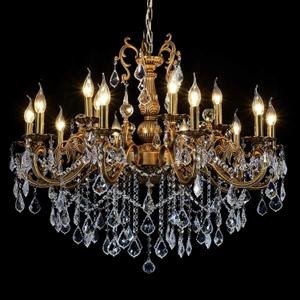 Crystal Chandeliers Contemporary Chandelier Island Lighting 15 Lights Candle Pendant Ceiling Light Fixture for Dining Room Living Room Kitchen Bedroom Hallway Entry D35.4