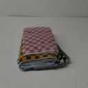 Hand Towels 5 Pack - Cotton Face Towels Soft, Absorbent, and Decorative Checkered Design for Bathroom, Kitchen, Gym, and Spa - 13 x 29 Inches for Any Occasion