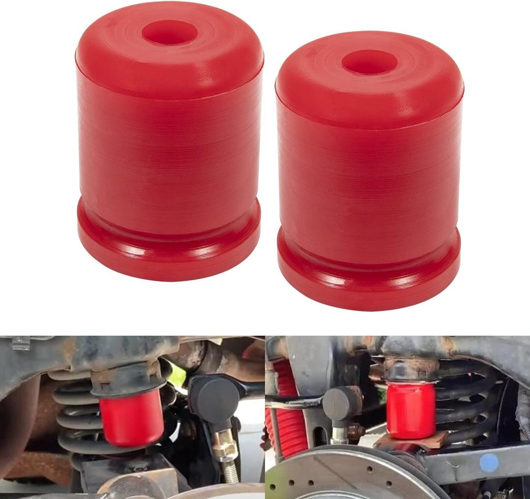 1-1304 Rear Bump Stops for 2007-2018 Jeep Wrangler JK/JKU (2 Pack)