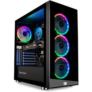 iBUYPOWER Pro Gaming PC Computer Desktop Element MR 208i (Intel i7-11700F 2.5GHz,NVIDIA GeForce RTX 2060 6GB, 16GB DDR4, 240GB SSD, 1TB HDD, WiFi Ready, Windows 10 Home)