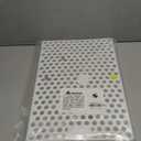 HOP Rabbit Litter Box, Less Mess with Built-in Hay Feeder Designed for Rabbits/Bunnies. Includes Removable Cover and Pan. BPA-Free and Dishwasher Safe (Grid ONLY)