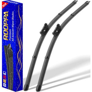 2 wipers Replacement For 2017-2023 Tesla Model 3/2020-2023 Model Y Original Equipment Replacement Wiper Blade - 26"/19" (Set of 2) Top Lock