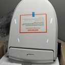 SmartBidet SB-1000 Smart Bidet Electric Bidet Toilet Seat with Heated Seat, Warm Water, Air Dryer Remote Control, Elongated