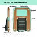 HEYLIFE Inflatable Dog Boat Ramp Up to 180 lbs Floating Pool Lake Sea Blue