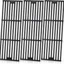 Adviace Grill Grates for Char Griller 5050, 5650, 2121, 3001, 5072, 2123, 2828, 3072, 3030, 4000, King Griller 3008, 5252, 19 3/4 Inch Cast Iron Grate Grid for Char-Griller 5050 Replacement Parts.