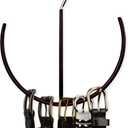 EASYVIEW Belt Scarf Hanger Space Saving Organizer Hanging Multi Purpose Ties Shoe Rack Gym Bag Organizer Closet Organization