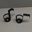 2-Pack Car Cup Holder, Waterproof and Durable, Portable Multifunction Automotive Cup Storage Accessories, Universal for Most Cars, Shockproof Scratchproof Side Window Seat Armrest Cup Holder (Black)