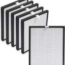 PUREBURG 6-Pack Replacement Filters Compatible with Westinghouse 1804 Portable Air Purifier,H13 True HEPA Air Clean Dust
