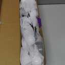 Halloween Decorations Outdoor, Solar Scary Ghosts Lights, 2 Packs 12 LED Swaying Firefly Light & Ghost Decor, Waterproof Halloween Path Lights for Garden, Lawn, Patio, Yard, Party Decor, Purple