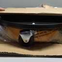 YELLOW JACKET Rolling Mechanic Stool with Wheels Pneumatic Garage Shop Seat Adjustable Height Roller Mechanics Creeper Chair with Tool Tray for Auto Repair