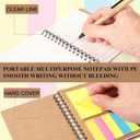 12 Set Employee Appreciation Gifts Bulk, Thank You Gift Inspirational Notebook for Team Volunteer Nurse Coworker Teacher Students, Notepad with Bamboo Pen Bulk (12, teacher)