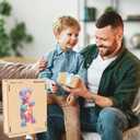 Reouinty Wooden Puzzle for Adults, Ninja Turtle Wooden Jigsaw Puzzles (11.7 * 23.6in-500pcs), Unique Shape Animal Adult Puzzles,Irregular Wood Puzzles Best Gift for Adults and Kids Family Game