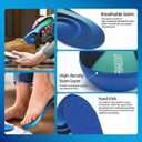 Plantar Fasciitis Insoles for Men Women,High Arch Support for Pain Relief,Inserts Orthotic for Flat Feet Absorbing Inserts Standing All Day, Insoles for Work Boots 2 Pairs M7-7.5/W9-9.5 (Bluegreen)