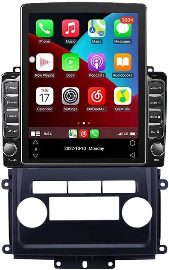 4+64GB ROM for 2009-2012 Nissan Frontier Xterra Radio Apple CarPlay Android 13 Car Stereo with Android Auto 9'' Touch Screen Bluetooth Car Audio Receiver Support SWC GPS Backup Camera FM RDS
