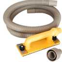 Hyde Tools 09165 Dust-Free Drywall Vacuum Hand Sander with 6-Foot Hose