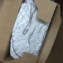 27 Inch Soft Faux Fur Bean Bag Chair with Sponge Filling Ergonomic Lounge Chair for Teens, Comfortable Rainbow Color Bean Bag for Bedroom, Living Room, Dorm (Set of 1)