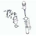 2 x Oil Filter Housing Seal Kit Fit for Mercedes Benz W163 W203 W203 W208 W209 W210 W211 W220 1121840061 1121840261 1121840361 1121840161 1121840280