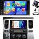 7'' Screen Radio for Toyota 4Runner 2003-2009 Tundra 2003-2006 Sequoia 2003-2007, for 4Runner Car Stereo Replacement with Wireless Carplay Android Auto/EQ/Backup Cam, 2+32G (fit Original JBL AMP)